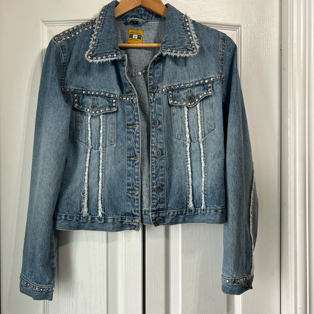 Studded Denim Jacket